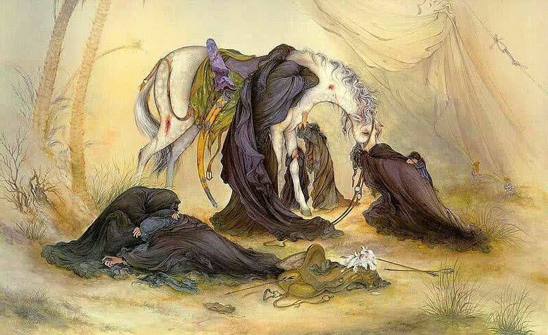 تاملی در اثر عصر عاشورای استاد فرشچیان