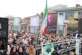 پیکر استاد مسعودی در کنار میرزا کوچک خان خاکسپاری شد