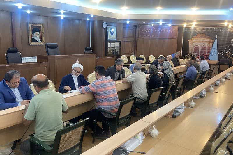 ۱۰۹ شهروند گیلان با رئیس کل دادگستری دیدار کردند