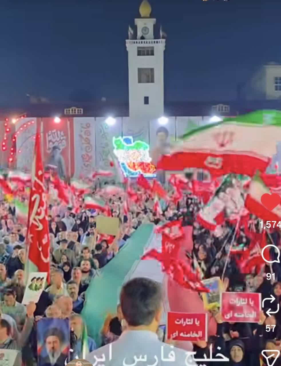 جان فدایان امروز اقتدار و حضور خود را به رخ دشمنان کشیدند