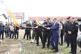  يک تن مواد مخدر در گيلان نابود شد