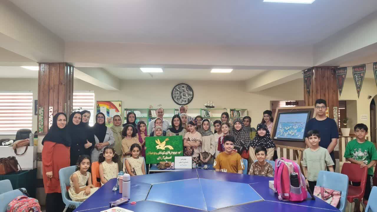 کودکان و نوجوانان رشتی به یاری دریای کاسپین آمدند